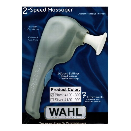 Wahl 2 Speed Massager Black 4120-300