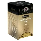 Stash Premium Decaf Vanilla Chai Tea, Tea Bags, 18-Count Boxes (Pack of 6)