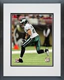 Nnamdi Asomugha Philadelphia Eagles - NFL Framed and Matted Photo - 2011 Action - 8x10 Photo