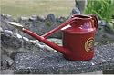 Haws Heavy Duty Plastic Watering Can - Red