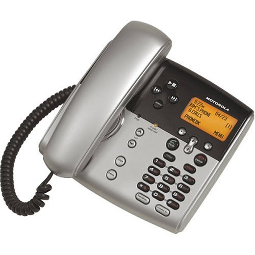 Motorola SD4591 Digital Corded/Cordless System Phone with Answering Machine and Keypad in Base, SD4500 Series