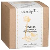 SerendipiTea Genesis, Apple, Mango & Organic Green Tea, 4-Ounce Boxes (Pack of 2)