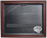 NFL Jacksonville Jaguars Removable Face Jersey Display -Mahogany with Museum Quality UV Upgrade