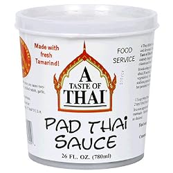 A Taste of Thai Pad Thai Sauce, 26-Ounce Tubs (Pack of 3)