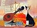 Kitchen & Housewares : Pimpernel musical cat cushion tray