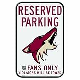 NHL Phoenix Coyotes 11-by-17 Inch Locker Room Sign