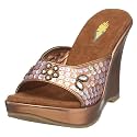 Volatile Women's Chutney Sequin Slide,Bronze,6 M