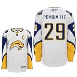 POMINVILLE #29 Buffalo Sabres RBK Premier NHL Hockey Jersey by Reebok (NHLPA Certified Custom Sewn Authentic Twill)