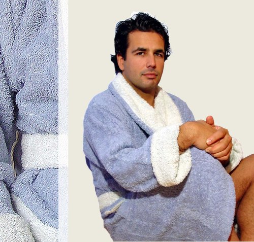 Armani International, Faccia dei Colori collection, Luxury European Bath Robe is in Bi-face Sophisticated Technique & Colors, a must if you want to be 'chic' - Buy Armani International, Faccia dei Colori collection, Luxury European Bath Robe is in Bi-face Sophisticated Technique & Colors, a must if you want to be 'chic' - Purchase Armani International, Faccia dei Colori collection, Luxury European Bath Robe is in Bi-face Sophisticated Technique & Colors, a must if you want to be 'chic' (Armani International, Armani International Sleepwear, Armani International Mens Sleepwear, Apparel, Departments, Men, Sleepwear & Robes, Mens Sleepwear, Robes, Mens Robes)
