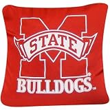 My Team Mississippi St. Bulldogs Squishy Microbead Square Pillow