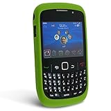 Green Silicone Case / Skin / Cover for RIM BlackBerry Curve 3G 9330 / 9300  ....