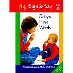Baby's First Words (Sign & Say Interactive Language Series)