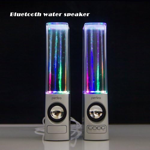 Oilsound Wireless bluetooth Music Fountain Dancing Water Speakers/Apple Speakers (silver)