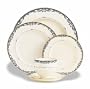 Lenox Liberty Gold Banded Ivory China 20-Piece Dinnerware Set, Service for 4
