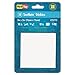 Redi-Tag 23775 Transparent Film Sticky Notes 3 x 3 Clear 50-Sheets/Pad