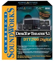 Creative Labs DeskTop Theater 5.1 DTT2500 Digital Computer Speaker System
