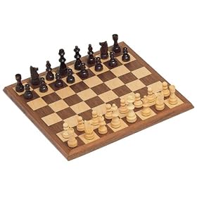 Walnut Chess Set - 12 by Wood Expressions