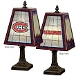 Montreal Canadiens Memory Company Art Glass Table Lamp NHL Hockey Fan Shop Sports Team Merchandise