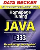 Eigenschaften Data Becker  / Homepage Tuning Java. CD- ROM für Windows ab 95/ NT 4