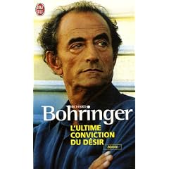 L'ultime conviction du d�sir