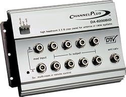 Channel Plus DA-8200BID Bidirectional RF Distribution Amplifier