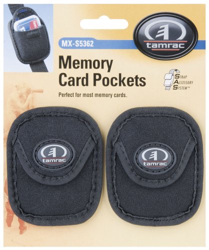 Tamrac MX-S5362 S.A.S. Memory Card Pockets - 1 pair Black