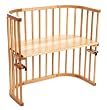 babybay 100101 - Beistellbett / Baby-Bettchen 'Das Original', natur lackiert