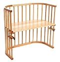 babybay 100101 - Beistellbett / Baby-Bettchen 'Das Original', natur lackiert