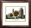 Loyola University of Chicago Alumnus Alumnus 14x18 Mahogany Framed Collegiate Lithograph