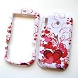 Palm Treo Pro 850 Sprint Snap-on Protector Hard Case Image Cover "Red Hearts" Design