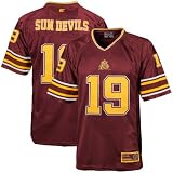 Arizona State Sun Devils Youth Maroon #19 Prime Time Jersey