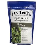 Dr. Teals Epsom Salt Soaking Solution with Eucalyptus Spearmint, 48 Ounce