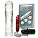 Doc Johnson Crystal Jellies Clear 8 Inch Dildo Adult Sex Toy Kit