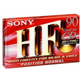 SONY C90HF Audio Tape - 90 minutes (pack of 3)