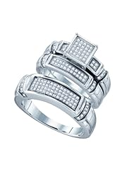 0.40CT DIAMOND FASHION TRIO SET