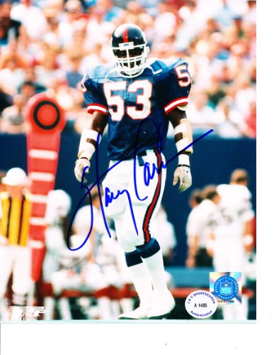 New York Giants Harry Carson Autographed 8x10 Photo w/COA