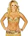 Sequinned and Beaded Gold Bra/Top