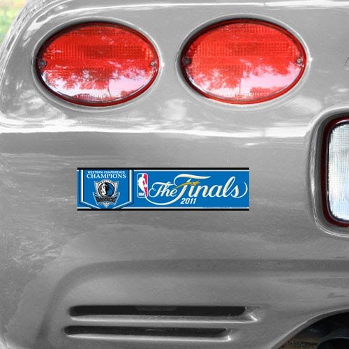 Dallas Mavericks 2011 NBA Western Conference Champions Bumper Sticker ()
