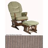 Dutailier Two Post Glider and Ottoman Combo
