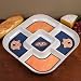 Auburn University Go Green Eco Bamboo 5-Section Server