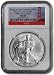 2012-(S) American Silver Eagle - NGC MS69 - First Releases - Golden Gate Bridge
