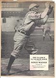 Honus Wagner Autographed/Hand Signed Magazine Photo PSA/DNA #O00005