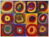 Ravensburger Kandinsky, Color Study of Squares and Circles, 1913 - 1500 Piece Puzzle