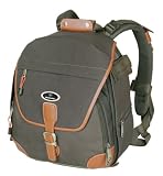 Vanguard Arlen 50 Digital Camera Backpack Green with Tan Leather Trim