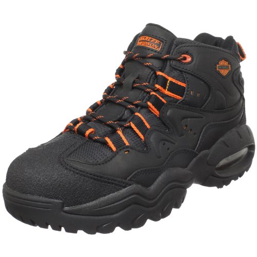 Harley-Davidson Men's Crossroads II Steel Toe Hiking Boot,Black,9.5 M US