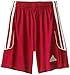 adidas Kids Unisex Squad 13 Shorts (Little Kids/Big Kids) University Red/White XL (16 Big Kids)