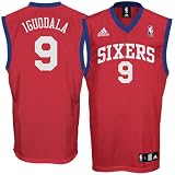 Andre Iguodala Jersey adidas Red Replica #9 Philadelphia