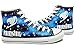 Fairy Tail Anime Logo Cosplay Shoes Canvas Shoes Hand-painted Shoes Sneakers Luminous