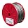 Stainless Steel 316 Wire Rope on Reel, 7x7 Strand Core, 1/8" Bare OD, 250' Length, 340 lbs Breaking Strength