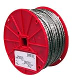 Campbell T7000226 304 Stainless Steel Cable on Reel, 1/16